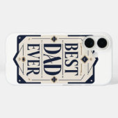 父の日エレガント印刷可能デザイン Case-Mate iPhoneケース (裏面 (横))