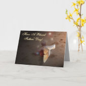 父の日エンジェルカード カード (黄色い花)