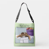 父の日オレンジタビー猫 クロスボディバッグ (裏面)