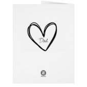 父の日カードトゥステップパパ |ステップアップパパ (裏面)