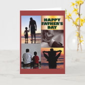 父の日カード1 カード (黄色い花)