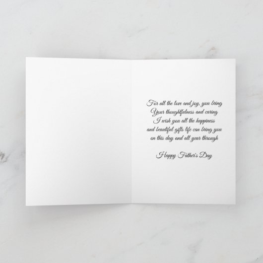 父の日カード カード (内部)
