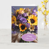 父の日カード カード (黄色い花)