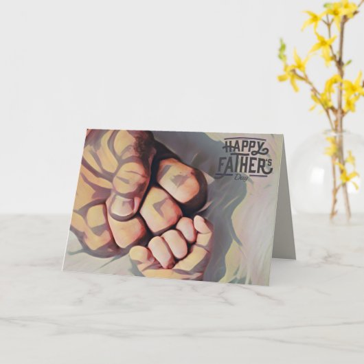 父の日カード カード (黄色い花)