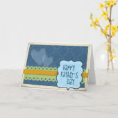 父の日カード カード (黄色い花)