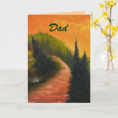 父の日カード カード (黄色い花)