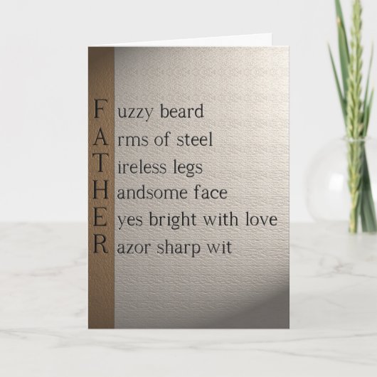 父の日カード カード (正面)