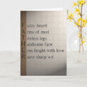 父の日カード カード (黄色い花)