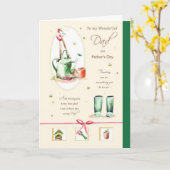 父の日カード カード (黄色い花)