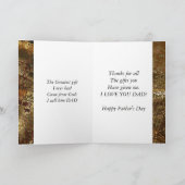 父の日カード カード (内部)