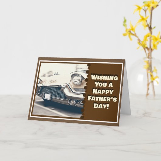 父の日カード カード (黄色い花)