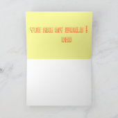 父の日カード カード (内部)