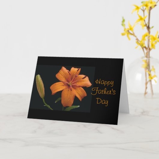 父の日カード カード (黄色い花)
