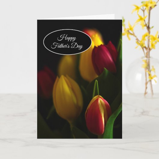 父の日カード カード (黄色い花)