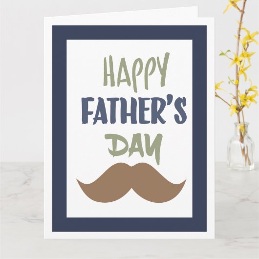 父の日カード カード (黄色い花)