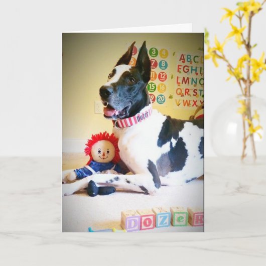 父の日カード カード (黄色い花)