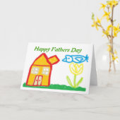 父の日カード カード (黄色い花)