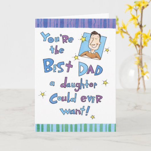 父の日カード カード (黄色い花)