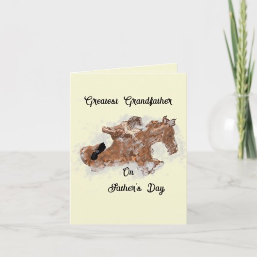 父の日カード  :  ダスティウィン シーズンカード (正面)