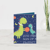 父の日カード ノートカード (正面)