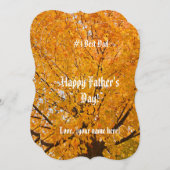 父の日カード ノートカード (正面/裏面)