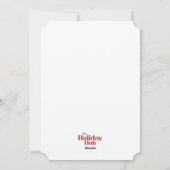 父の日カード ヒーローお父さん - 筋肉自慢のお父さん シーズンカード (裏面)