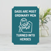 父の日カード ヒーローパパ - 筋肉パパ シーズンカード (スタンド正面)