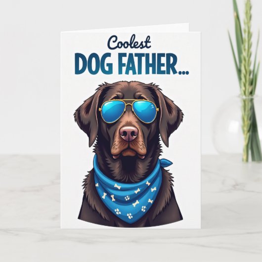 父の日カード 愛犬 カード (正面)