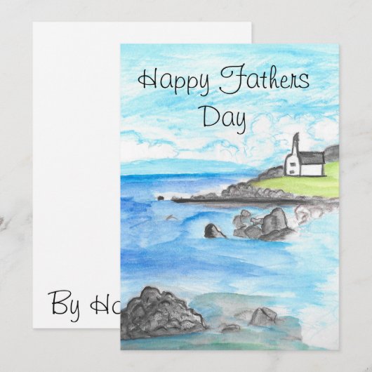 父の日カード 招待状 (正面/裏面)