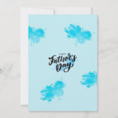 父の日カード 招待状 (正面)