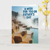 父の日カード Terrace Fathers Day Card カード (黄色い花)