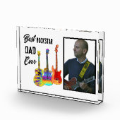 父の日ギターパパカスタム写真 フォトブロック (右)