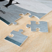 父の日ギフトアイディア家族の写真パーソナライズされた ジグソーパズル (側面)