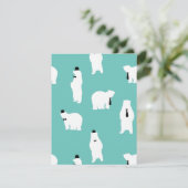 父の日ギフトダディカッコいいポーラーベア シーズンカード (スタンド正面)