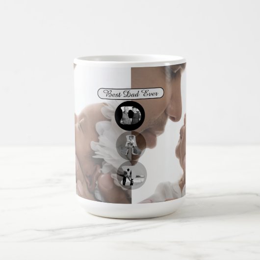 父の日ギフト パパに感謝 コーヒーマグカップ (中央)