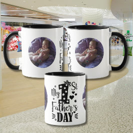 父の日ギフト "初めての父の日" 名入れ マグカップ