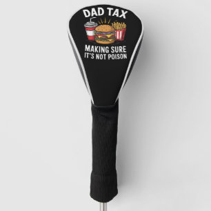 父の日ギフト Dad Tax 毒じゃないかチェック ゴルフヘッドカバー