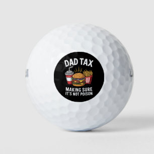 父の日ギフト Dad Tax 毒じゃないかチェック ゴルフボール