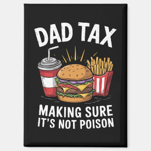 父の日ギフト Dad Tax 毒じゃないかチェック マグネット