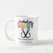 父の日ギフト | Daddyに釣られて コーヒーマグカップ (左)