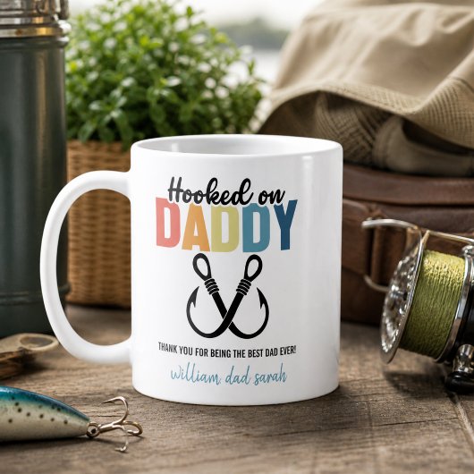 父の日ギフト | Daddyに釣られて コーヒーマグカップ