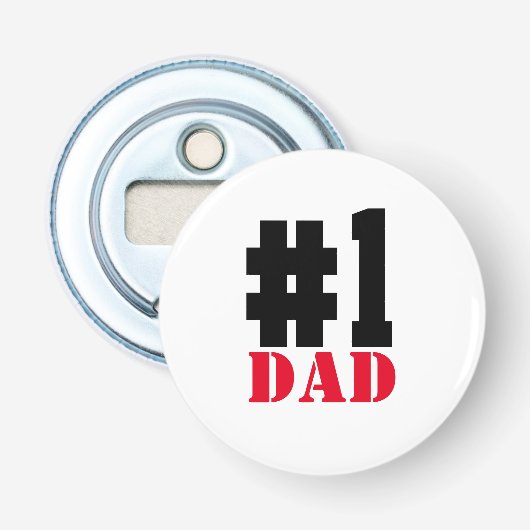 父の日ギフト No.1 Dad 栓抜き (正面)