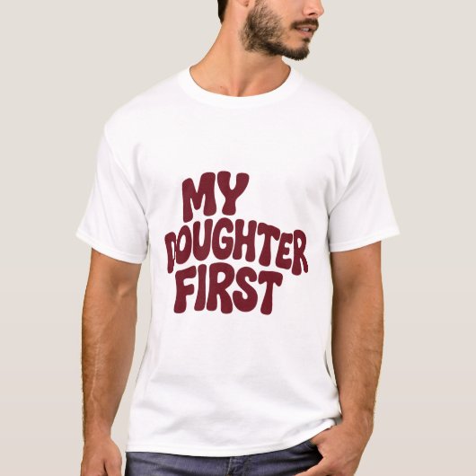 父の日ギフトTシャツ 誇り高きパパ Tシャツ (正面)