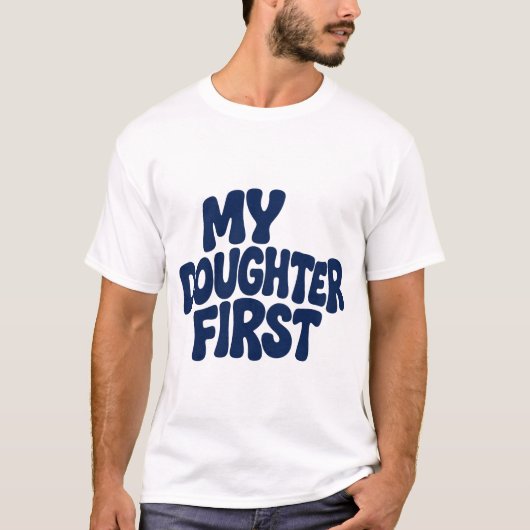 父の日ギフトTシャツ 誇り高きパパ Tシャツ (正面)