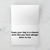 父の日クラシックの「兄」に カード (内部)