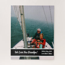 父の日グランドパフォトギフトカスタムパズル