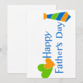 父の日グリーティングカード シーズンカード (正面/裏面)