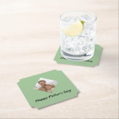 父の日コースターパステルパーソナライズされたギフト ペーパーコースター (インサイチュ)