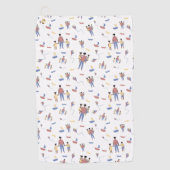 父の日ゴルフタオル ゴルフタオル (正面)