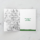 父の日ゴールデンレトリバーTシャツ カード (内部)